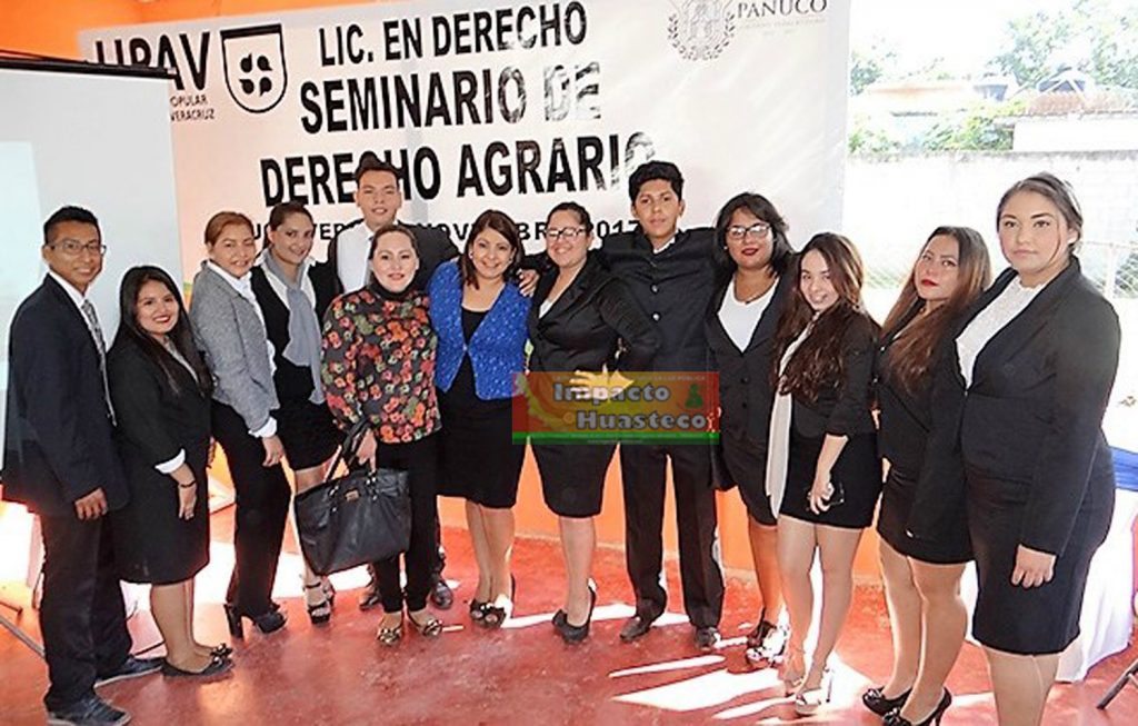 UPAV realiza seminario de derecho agrario en Pánuco 
