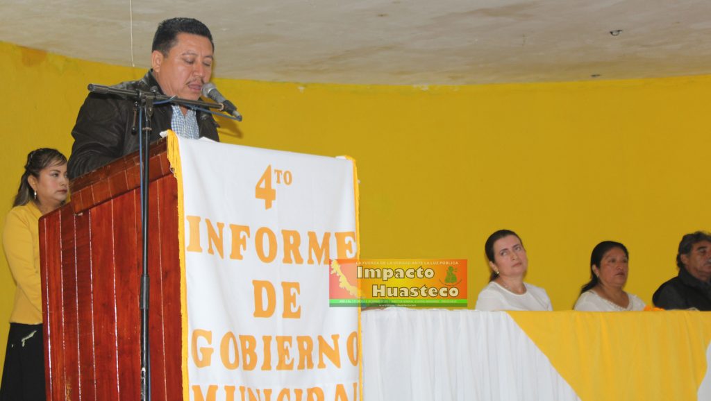 Se recibe con grandes expectativas el IV informe de gobierno del alcalde de Chiconamel, Profr. Alejandro Sánchez Franco