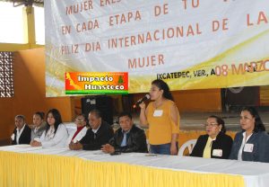 Celebran en Ixcatepec el Día Internacional de la Mujer