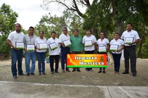 Celebran Día del Brigadista  en Tanzaquil Xilozuchitl