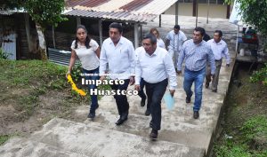 Constata alcalde de Chicontepec necesidades de instituciones educativas