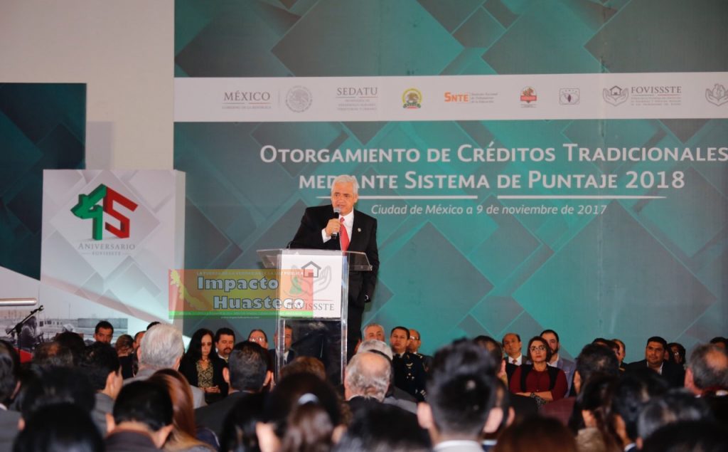 Asigna FOVISSSTE los primeros 10 mil créditos tradicionales para 2018 – Impacto Huasteco