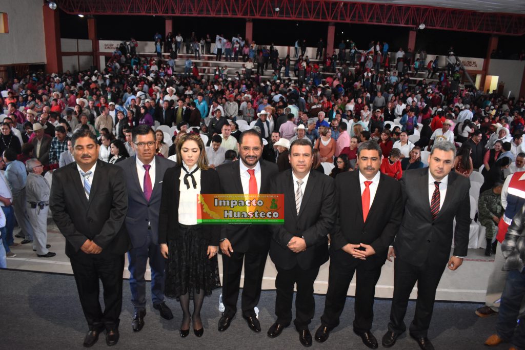 Patricio Chirinos del Ángel rinde su 4º informe anual de gobierno municipal en Tempoal