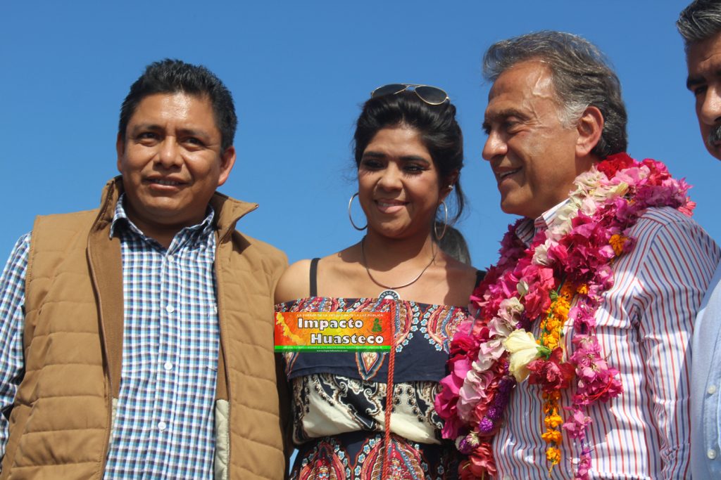 David Guzmán, presente con el gobernador