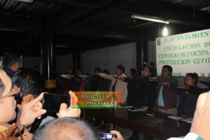 Instalan consejo de Protección Civil en Chicontepec.