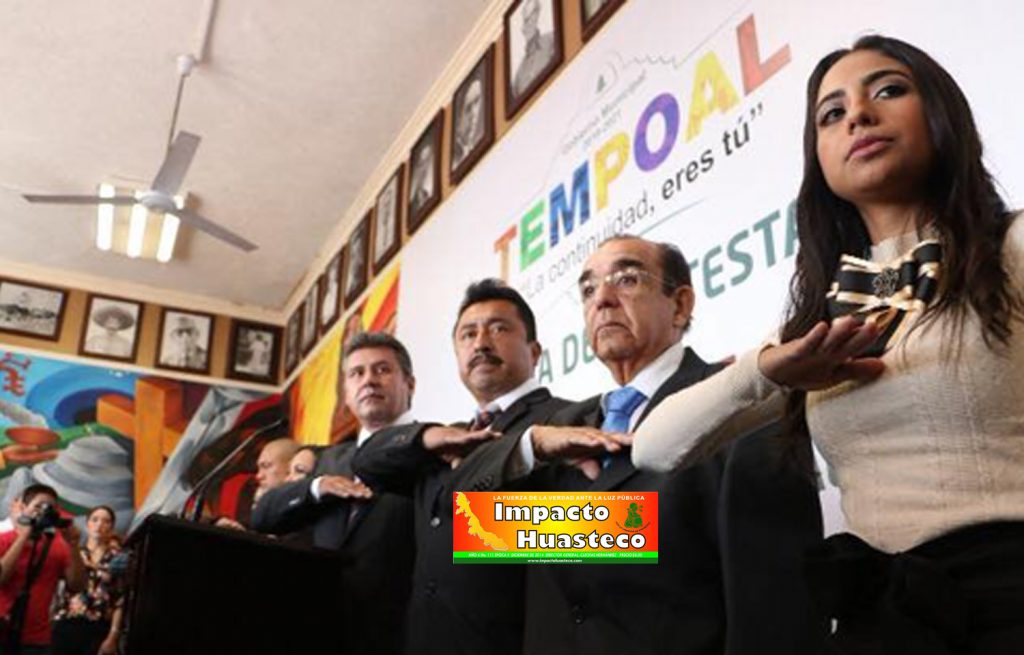Toma protesta Abel Diaz Ponce en Tempoal
