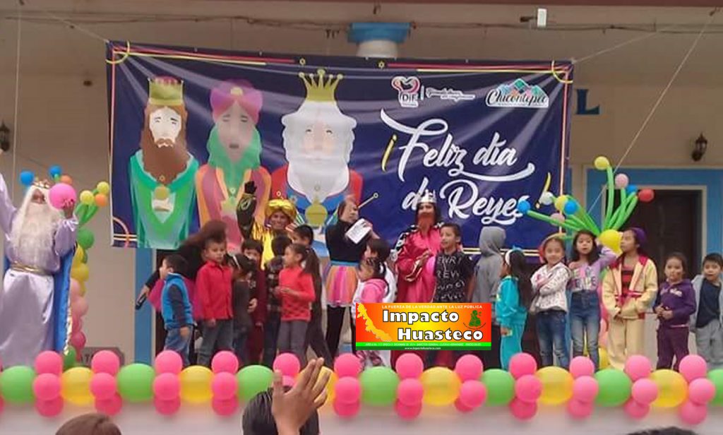 Inicia gobierno de Chicontepec celebrando “Día de Reyes”