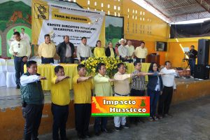 Tomó protesta el nuevo comité directivo municipal del PRD en Ixcatepec
