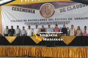 David Guzmán Martínez padrino de la generación “Elvia Melgoza Alvarado” del COBAEV 38