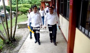 Constata alcalde de Chicontepec necesidades de instituciones educativas