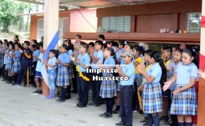Da David Guzmán banderazo de inicio a la construcción de un comedor escolar en la Encarnación Olivares 
